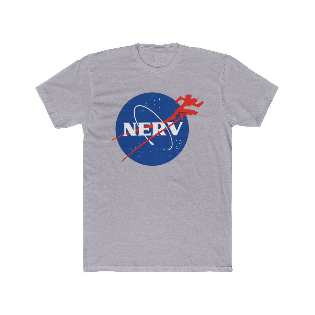 Neon Genesis Evangelion Nerv X NASA Logo T Shirt - alternate angle 3, merchandise
