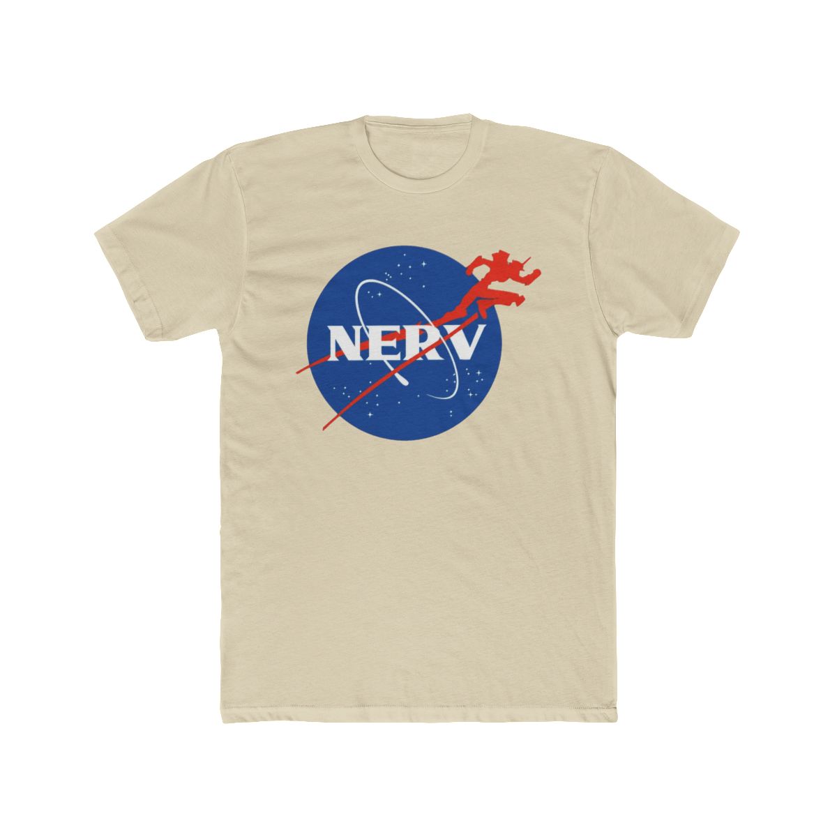 Neon Genesis Evangelion Nerv X NASA Logo T Shirt